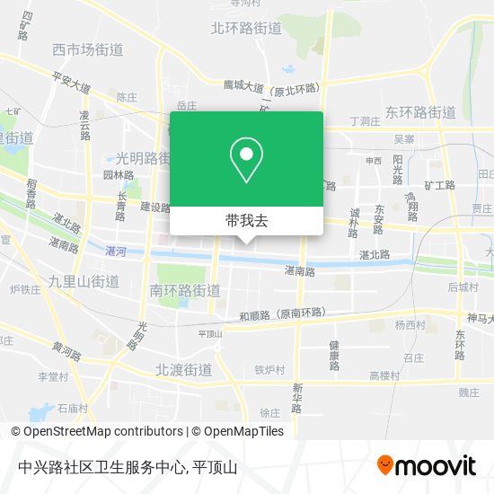 中兴路社区卫生服务中心地图