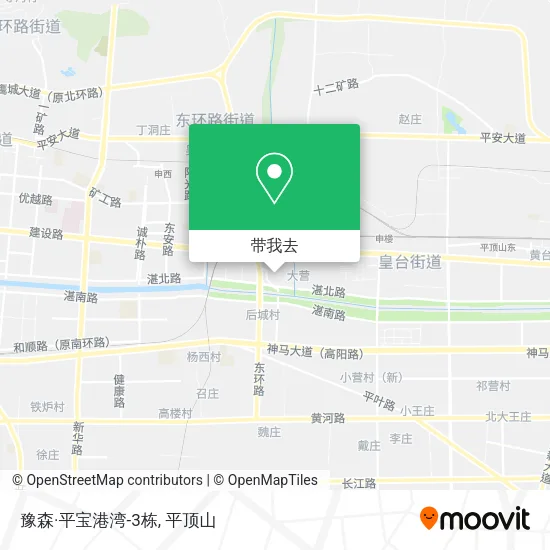 豫森·平宝港湾-3栋地图