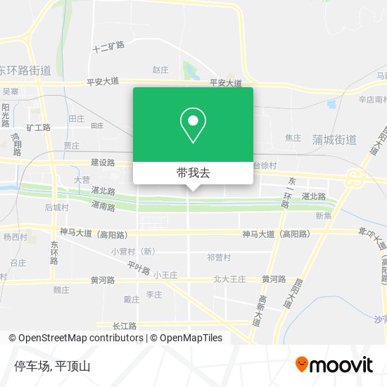 停车场地图