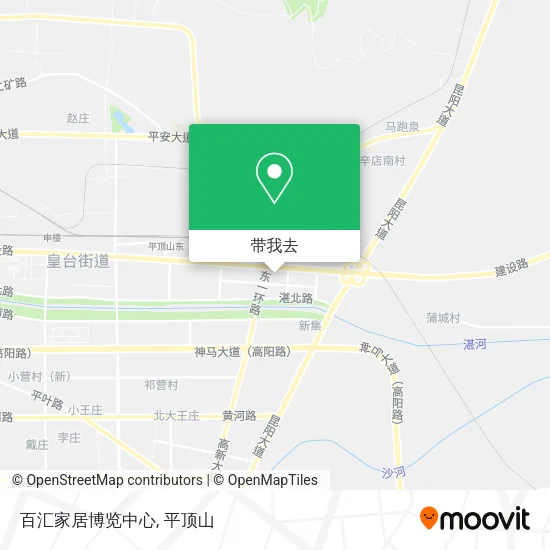 百汇家居博览中心地图