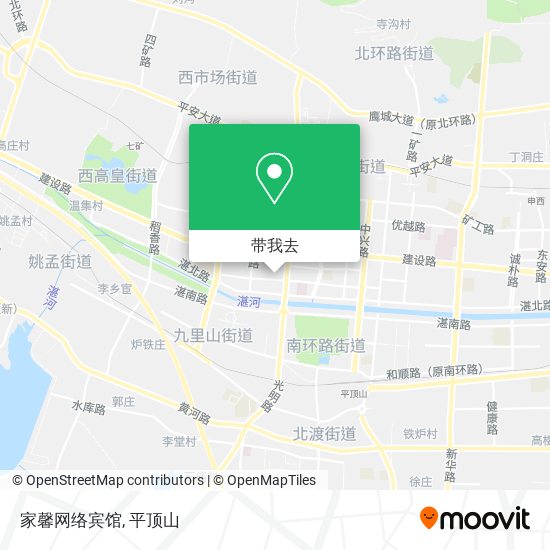 家馨网络宾馆地图