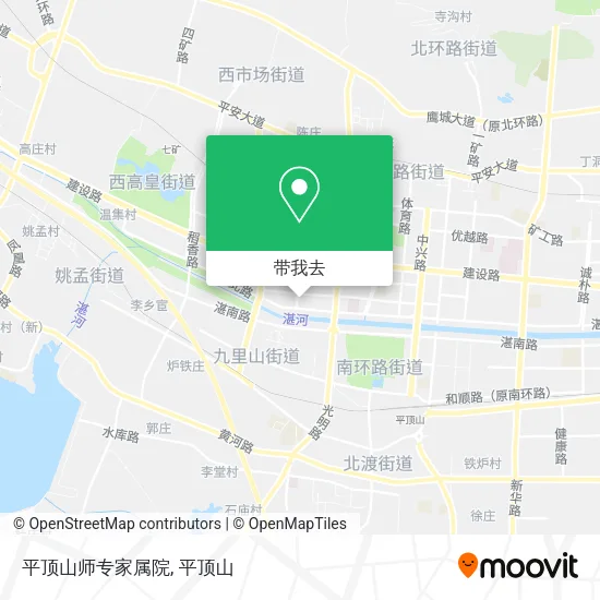 平顶山师专家属院地图