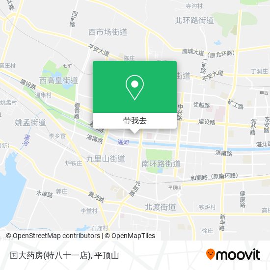 国大药房(特八十一店)地图