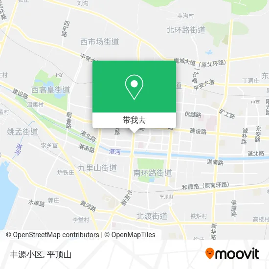 丰源小区地图
