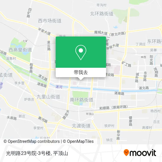光明路23号院-3号楼地图
