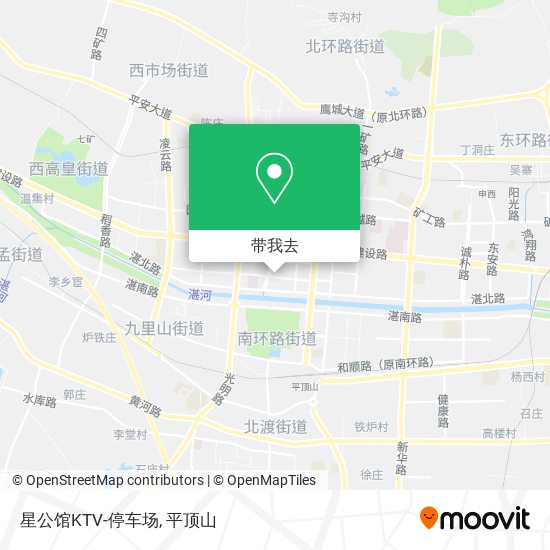 星公馆KTV-停车场地图