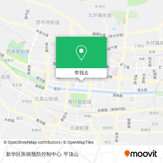 新华区疾病预防控制中心地图