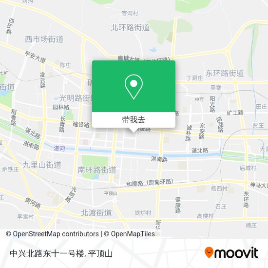 中兴北路东十一号楼地图