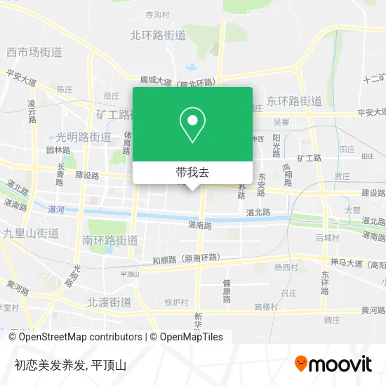 初恋美发养发地图