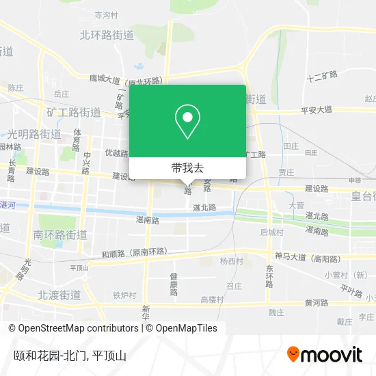 颐和花园-北门地图