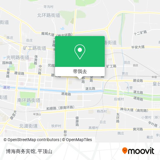 博海商务宾馆地图