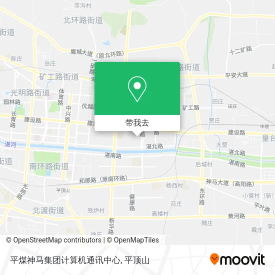 平煤神马集团计算机通讯中心地图