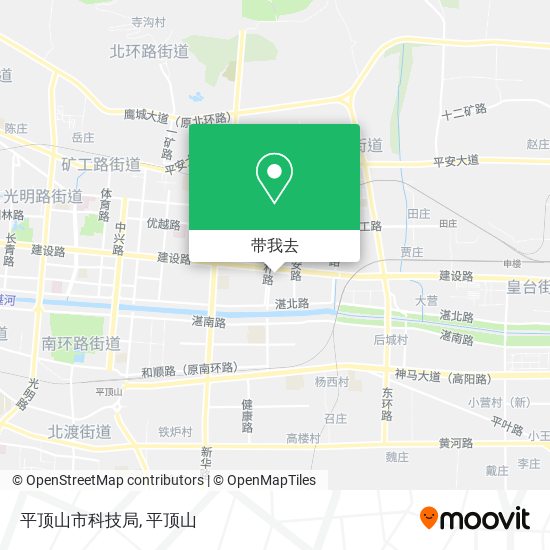 平顶山市科技局地图