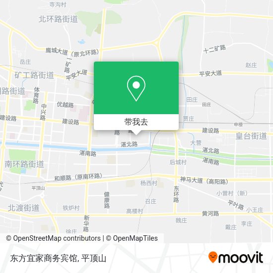 东方宜家商务宾馆地图