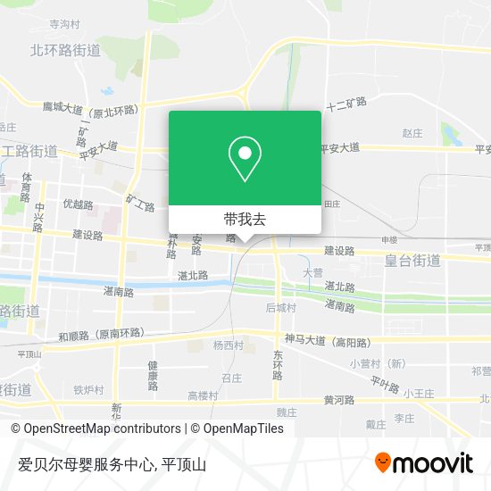 爱贝尔母婴服务中心地图