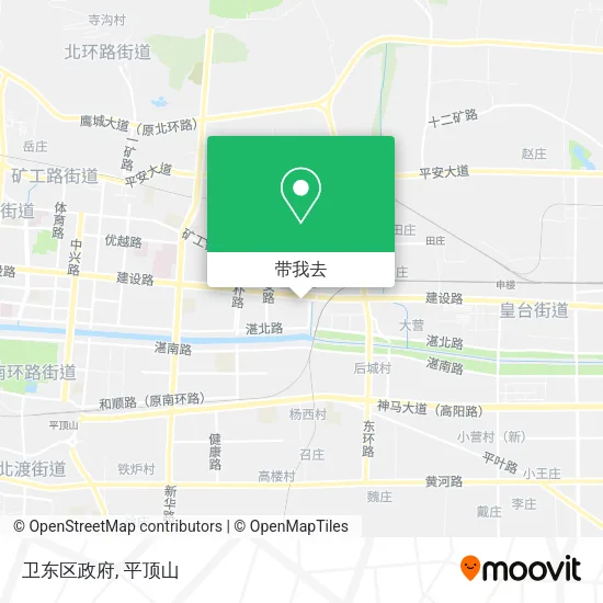 卫东区政府地图