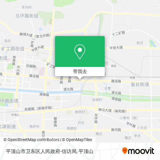 平顶山市卫东区人民政府-信访局地图