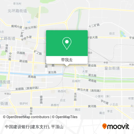 中国建设银行(建东支行)地图