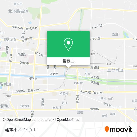建东小区地图