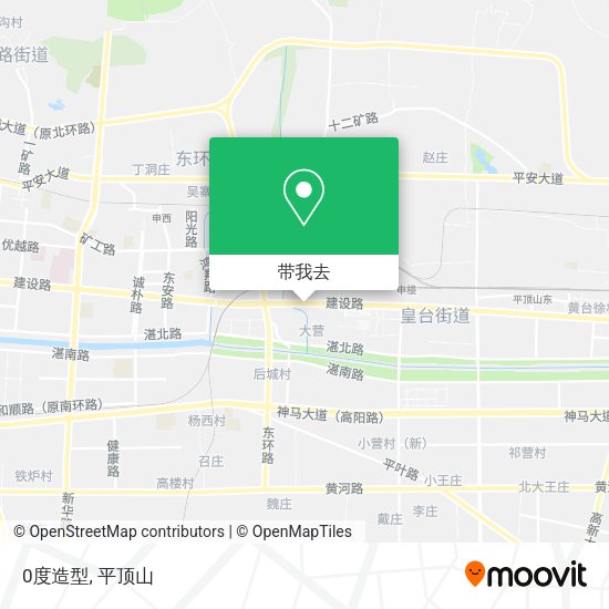 0度造型地图