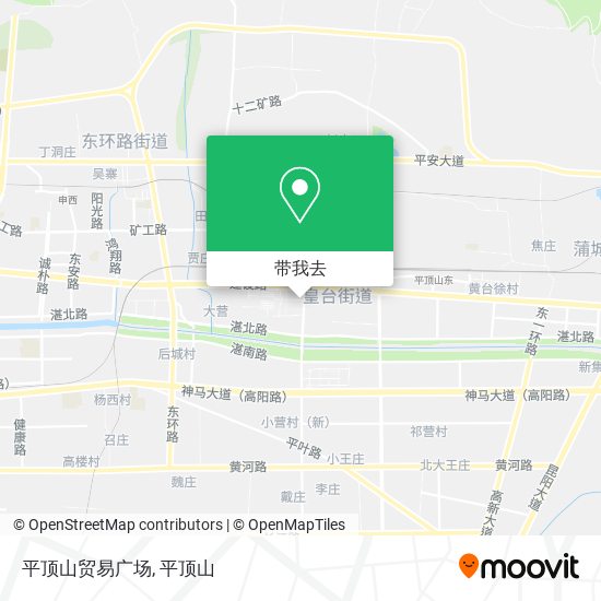 平顶山贸易广场地图