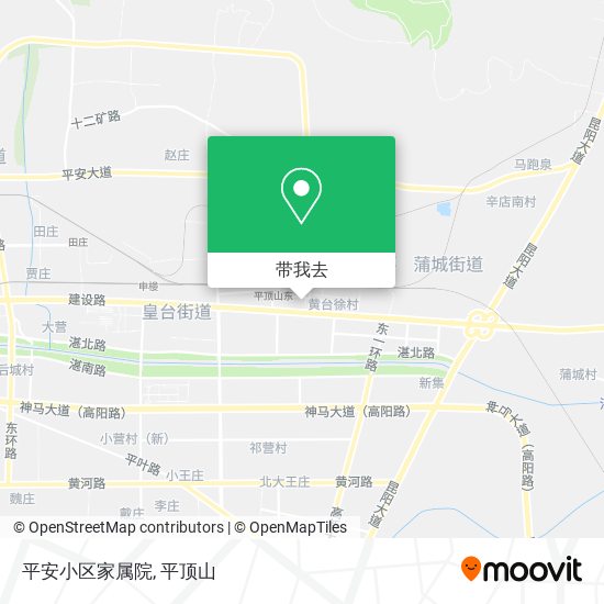 平安小区家属院地图