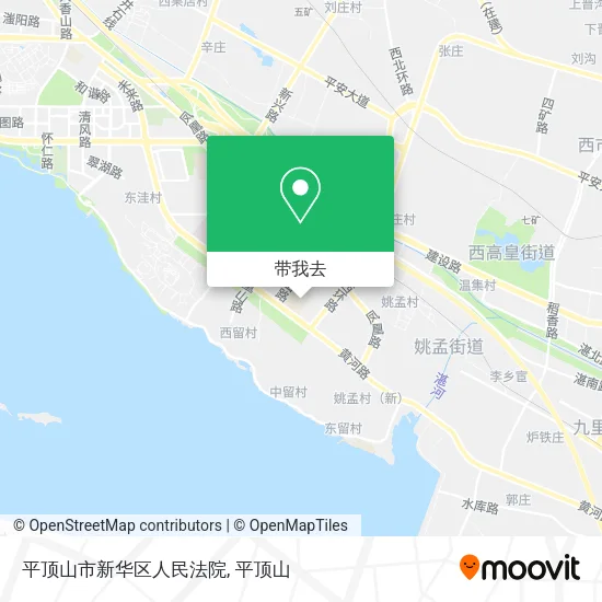 平顶山市新华区人民法院地图