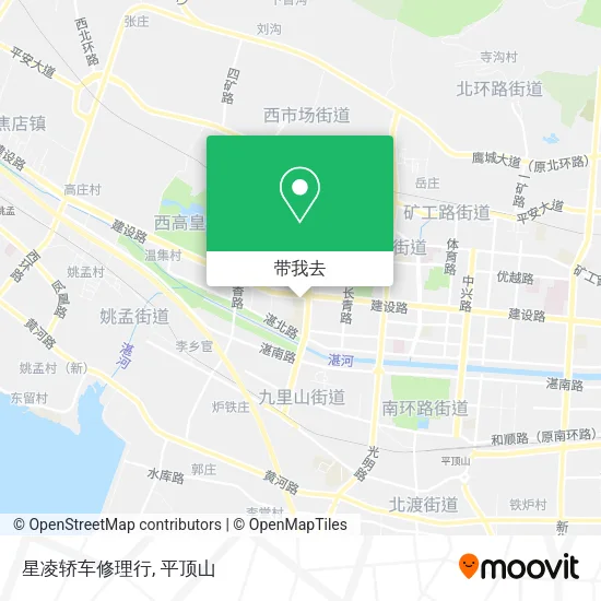 星凌轿车修理行地图