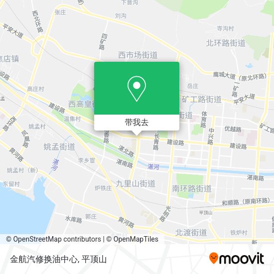 金航汽修换油中心地图