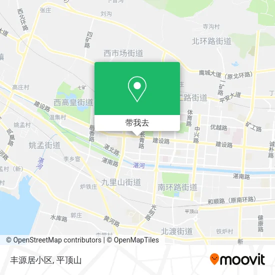丰源居小区地图