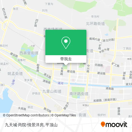 九天城·尚院-情景洋房地图
