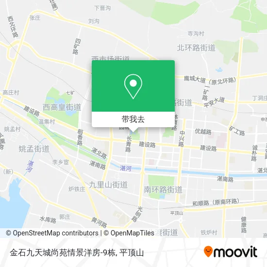 金石九天城尚苑情景洋房-9栋地图