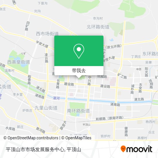 平顶山市市场发展服务中心地图