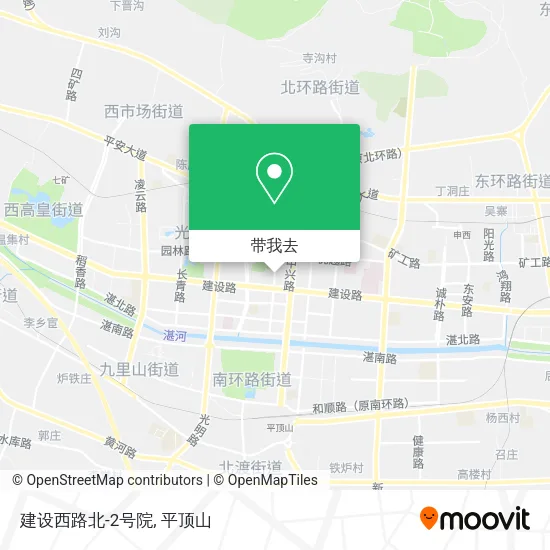 建设西路北-2号院地图