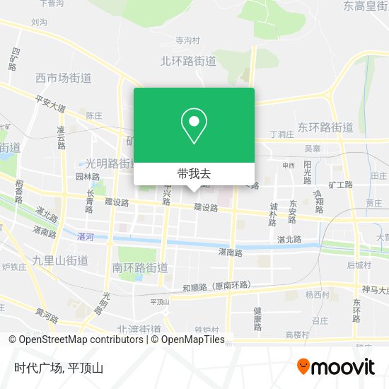 时代广场地图