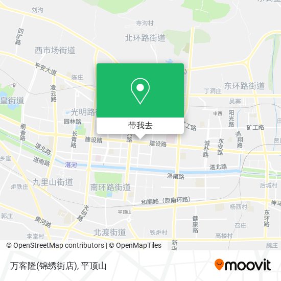 万客隆(锦绣街店)地图