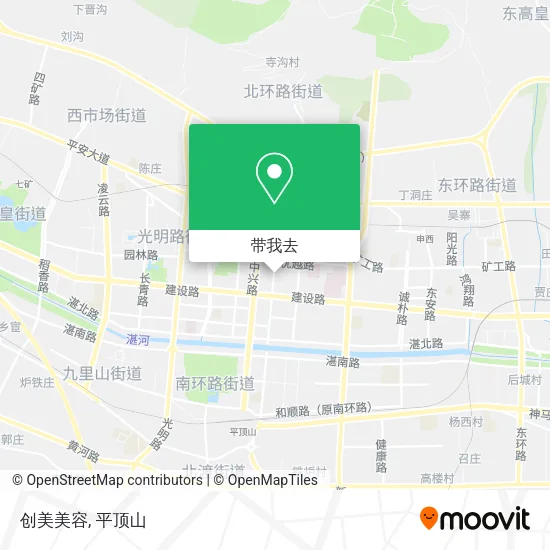 创美美容地图