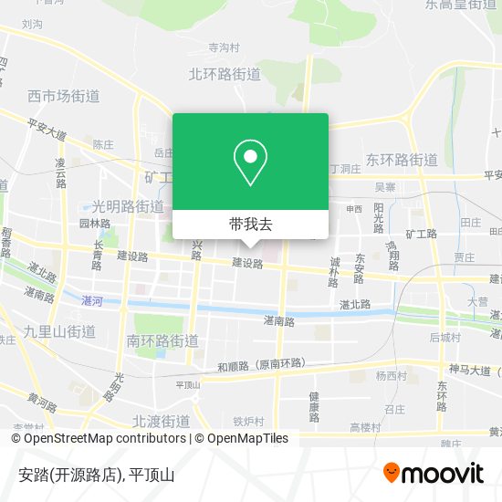安踏(开源路店)地图