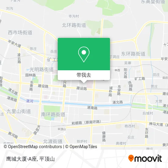 鹰城大厦-A座地图