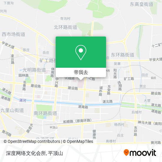 深度网络文化会所地图