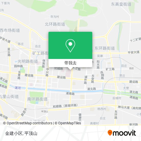 金建小区地图