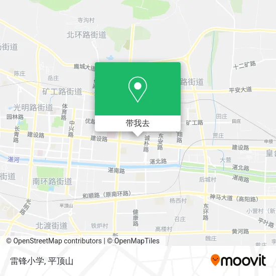 雷锋小学地图