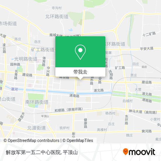 解放军第一五二中心医院地图
