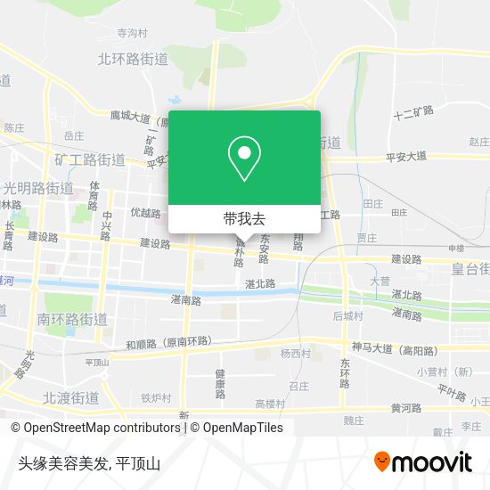 头缘美容美发地图