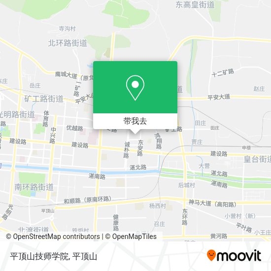 平顶山技师学院地图
