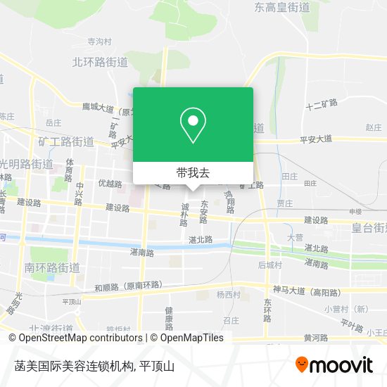 菡美国际美容连锁机构地图