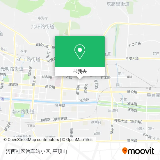 河西社区汽车站小区地图