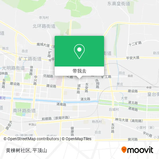 黄楝树社区地图