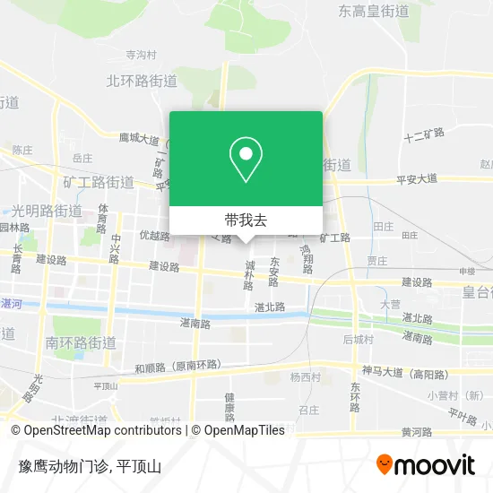 豫鹰动物门诊地图