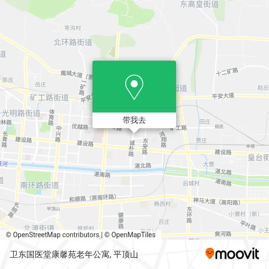 卫东国医堂康馨苑老年公寓地图